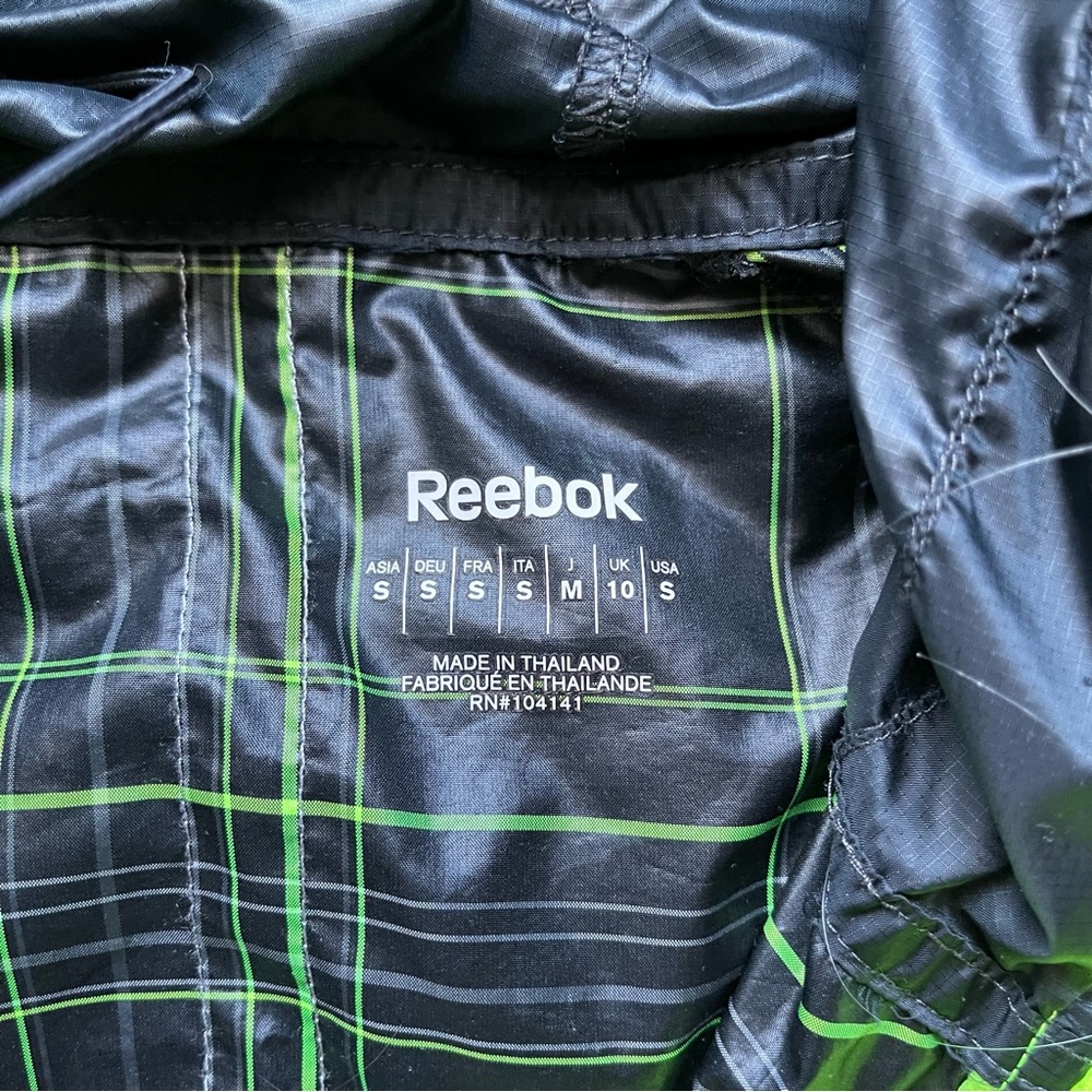 Reebok Black Green Windshield Jacket - image 2